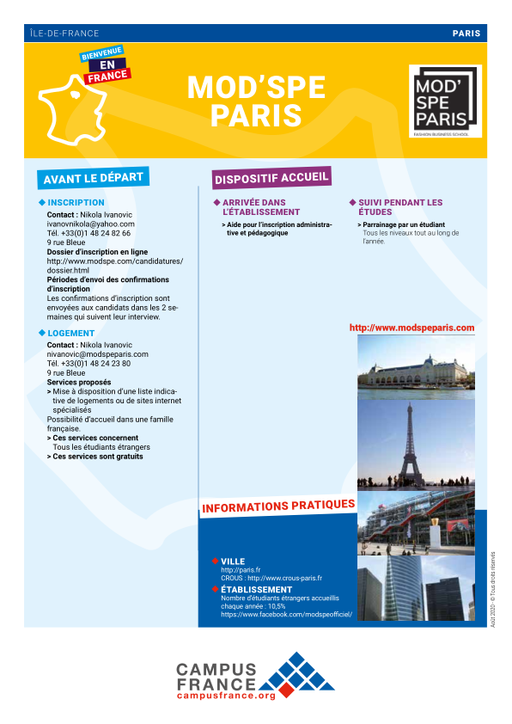 Mod'Spé Paris
