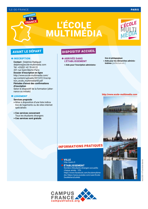 L'ecole multimedia