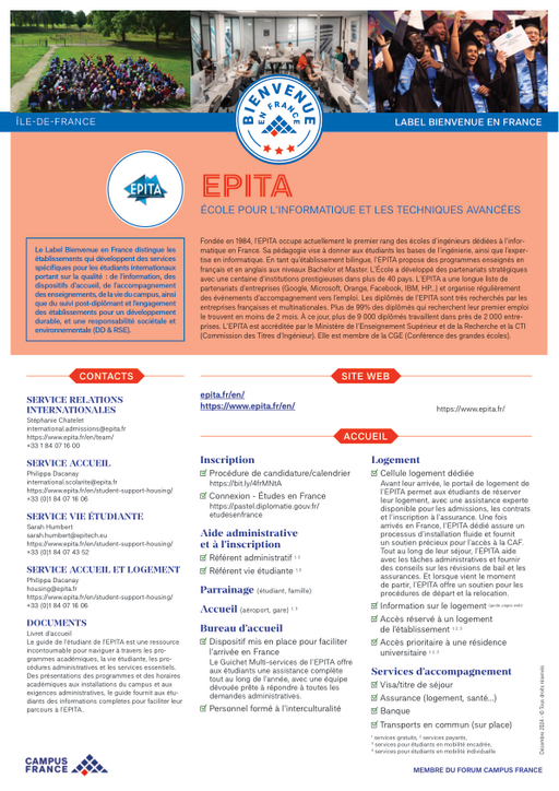 Ecole pour l'Informatique et les Techniques Avancées