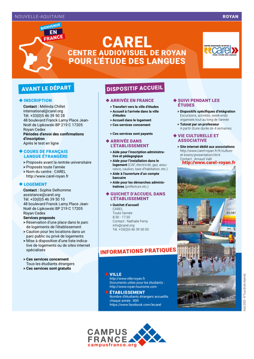 CAREL (Centre audiovisuel de Royan pour l'étude des langues)