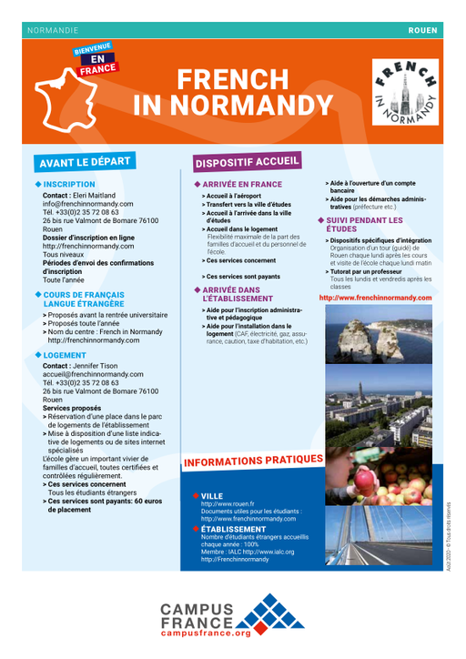 French in Normandy