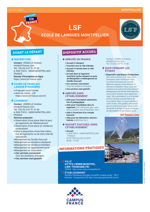 LSF - Montpellier