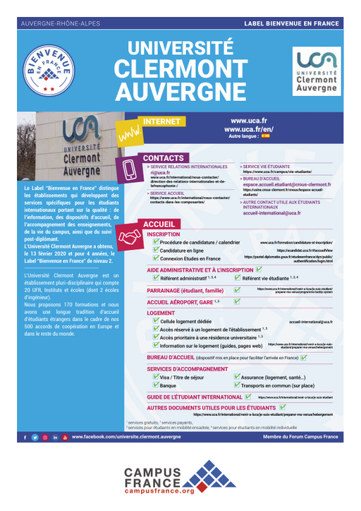 Université Clermont Auvergne