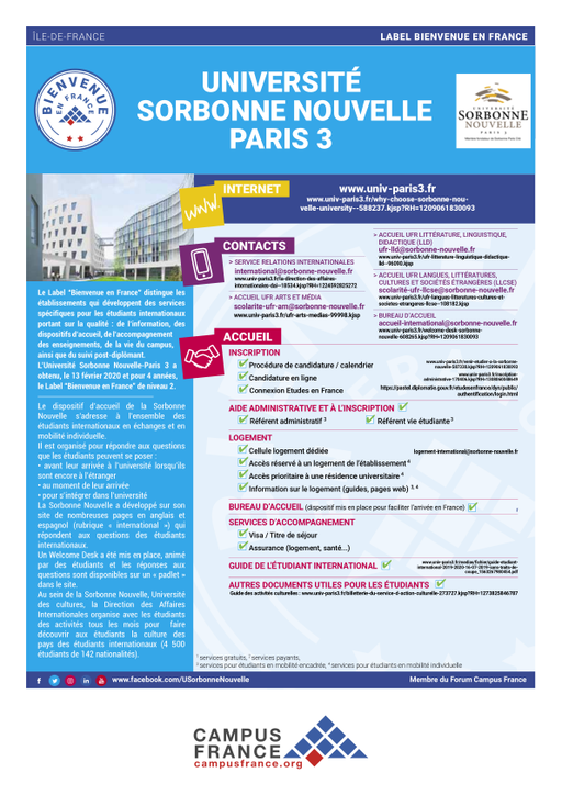 Université Paris 3 (Sorbonne Nouvelle)