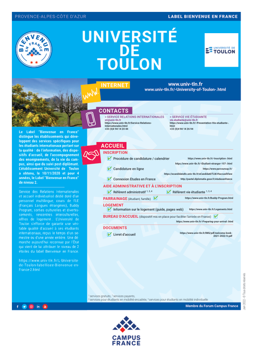 Université Toulon (Université du Sud Toulon-Var)
