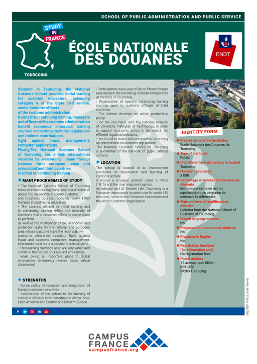Ecole Nationale des Douanes