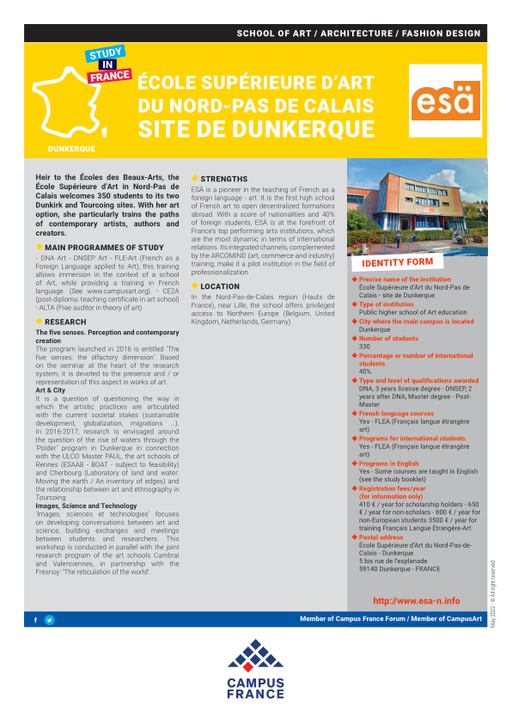 École Supérieure d'Art du Nord-Pas de Calais - site de Dunkerque
