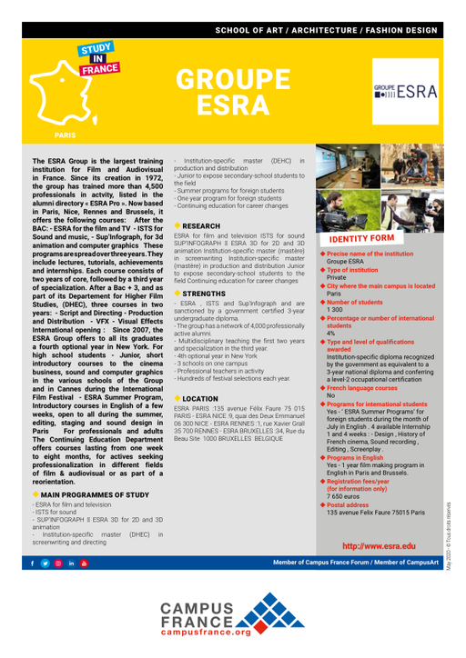 Groupe ESRA