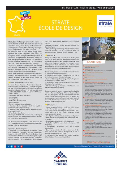 Strate, École de Design