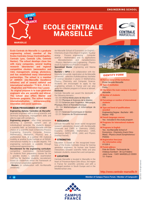 Ecole Centrale Marseille