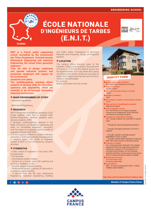 École nationale d'ingénieurs de Tarbes