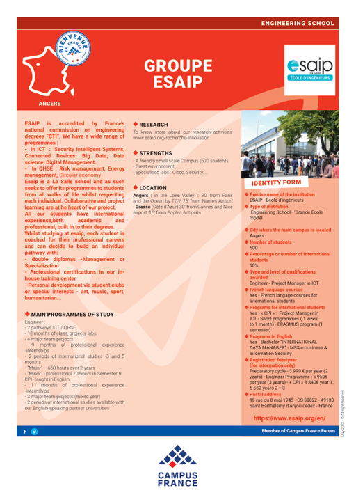 groupe ESAIP