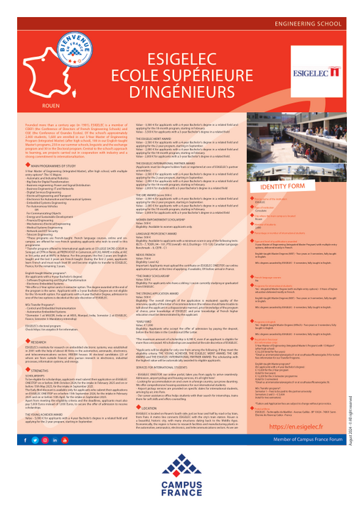Ecole supérieure d'ingénieurs en génie électrique