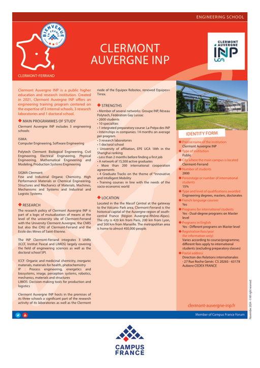 Clermont Auvergne INP