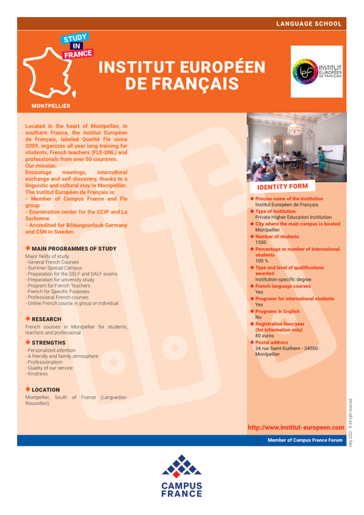 Institut Européen de Français