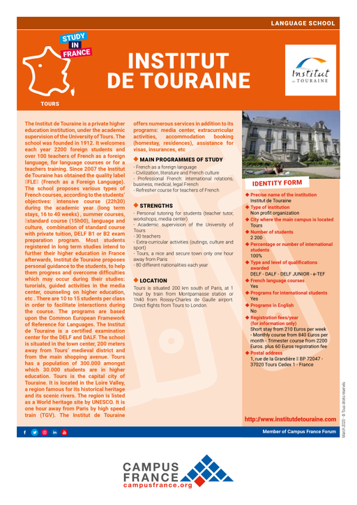 Institut de Touraine