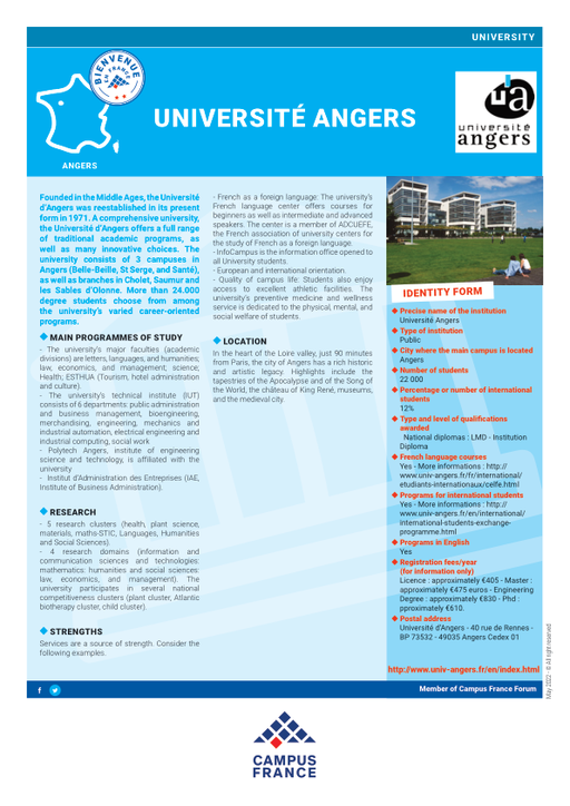 Université Angers