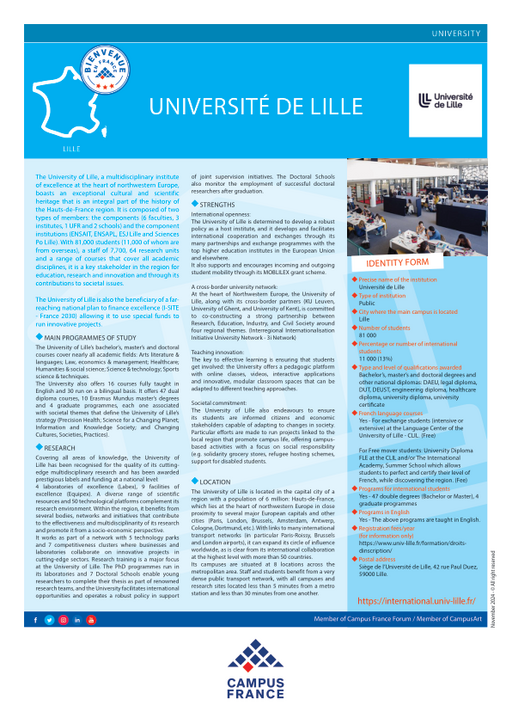 Université de Lille