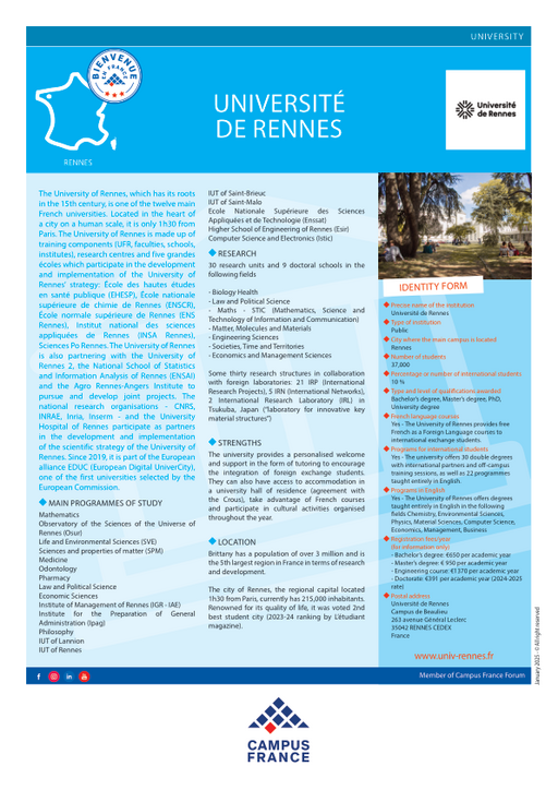 Université de Rennes