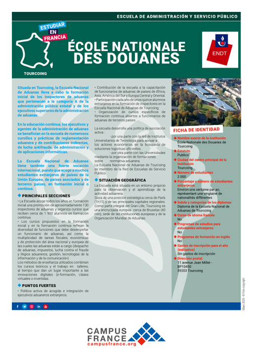 Ecole Nationale des Douanes