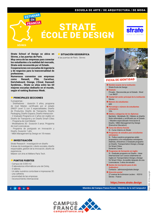 Strate, École de Design