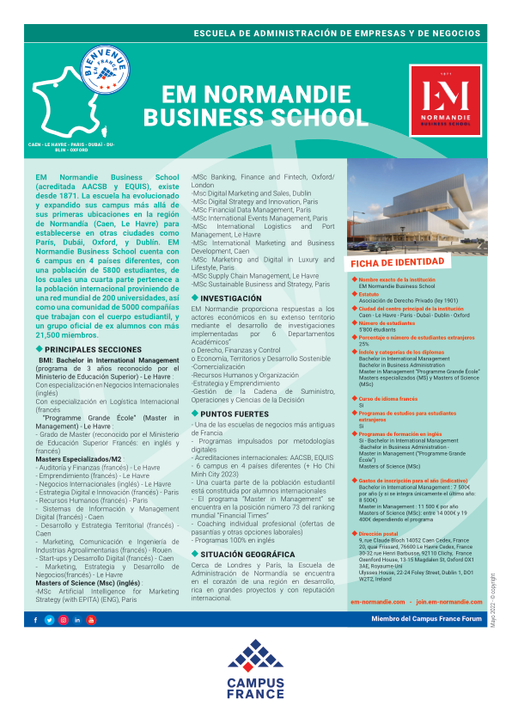 Ecole de Management de Normandie (Normandy Business School)