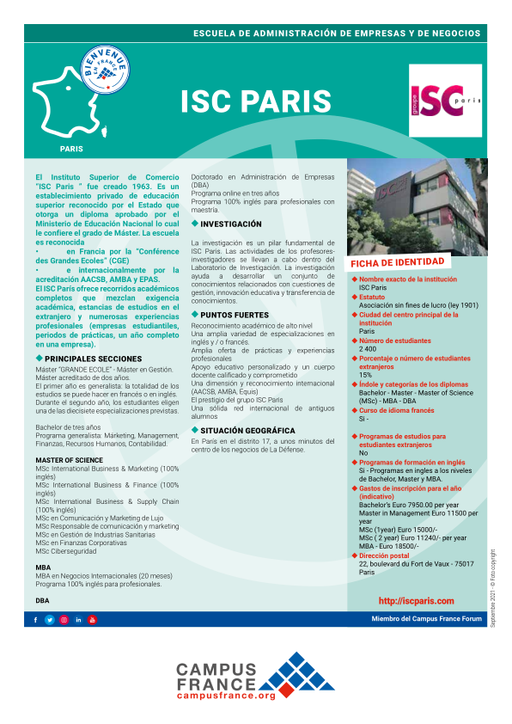 ISC Paris