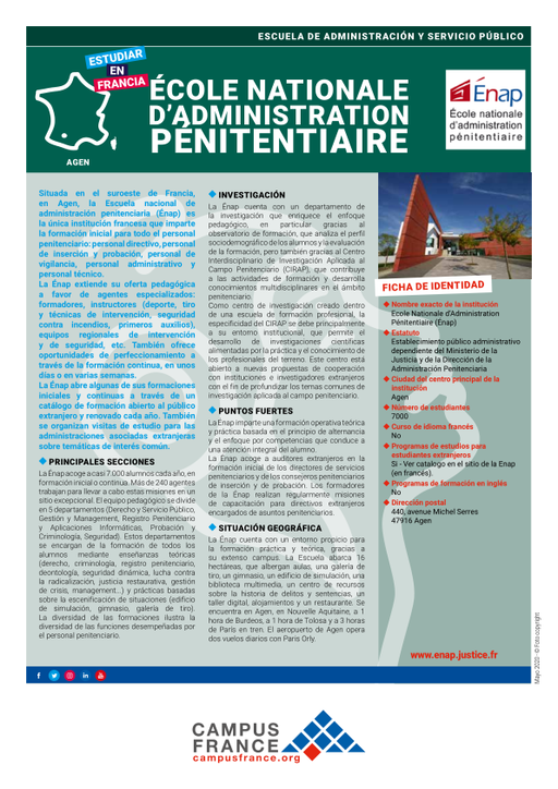 École Nationale d'Administration Pénitentiaire