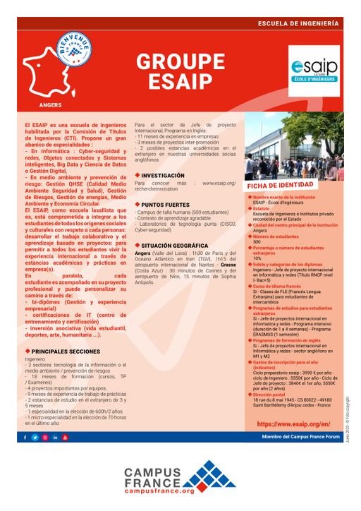 groupe ESAIP