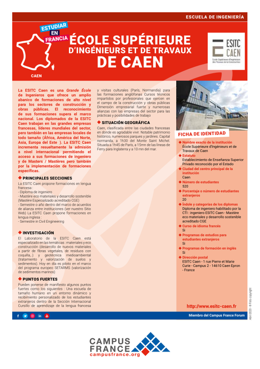 Ecole Supérieure d'Ingénieurs et de Travaux de Caen