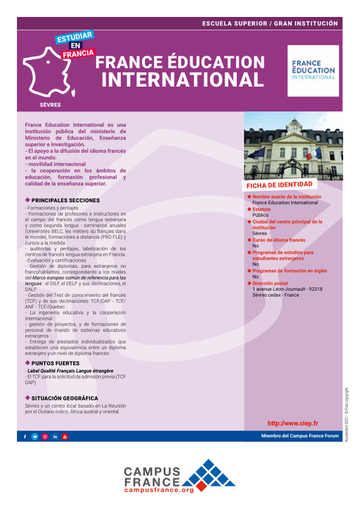 France Éducation International