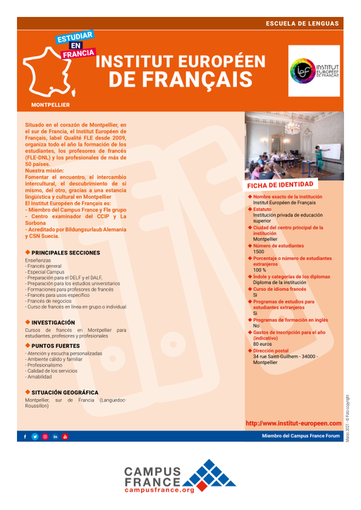 Institut Européen de Français