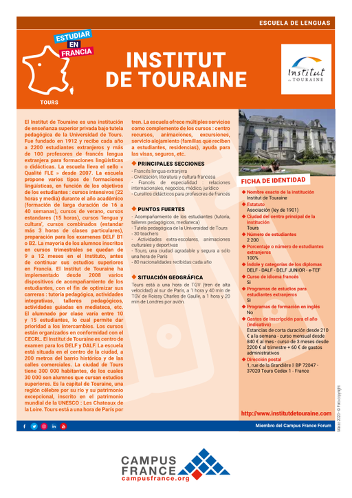 Institut de Touraine