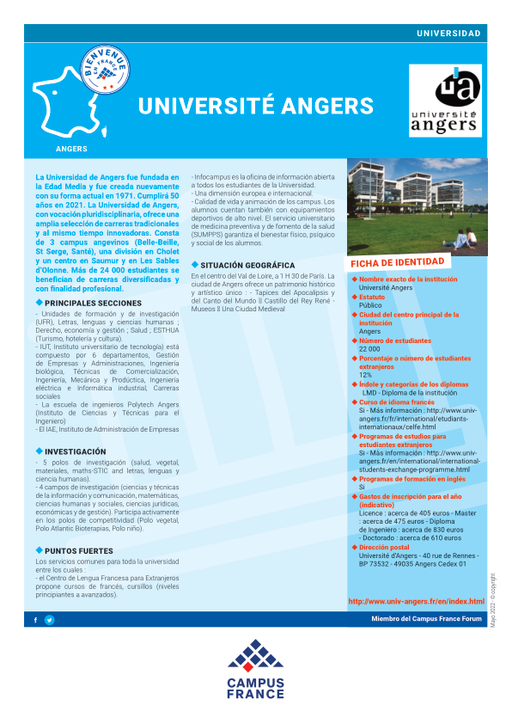 Université Angers