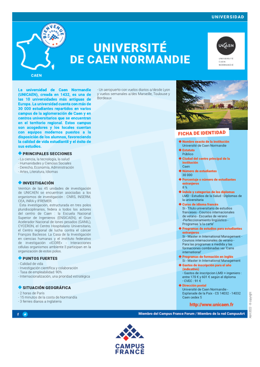 Université Caen (Basse Normandie)