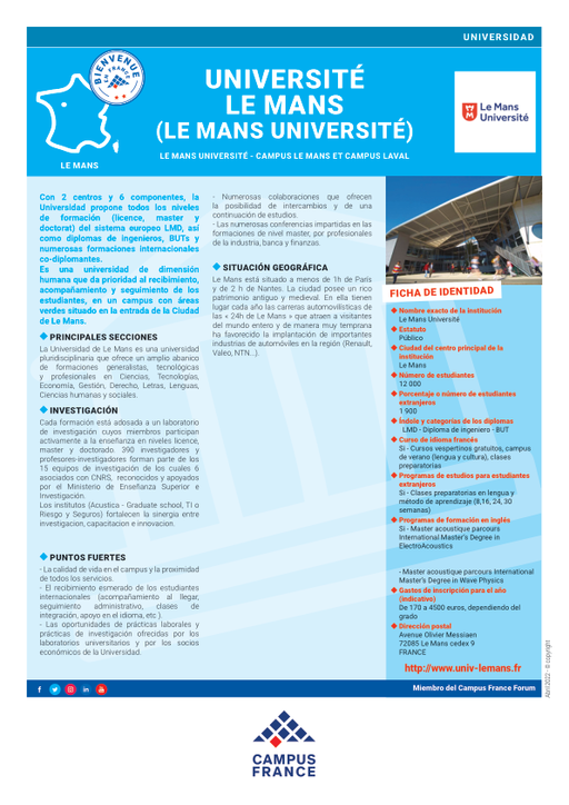 Le Mans Université