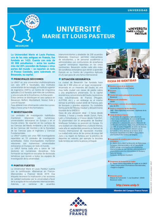 Université Marie et Louis Pasteur