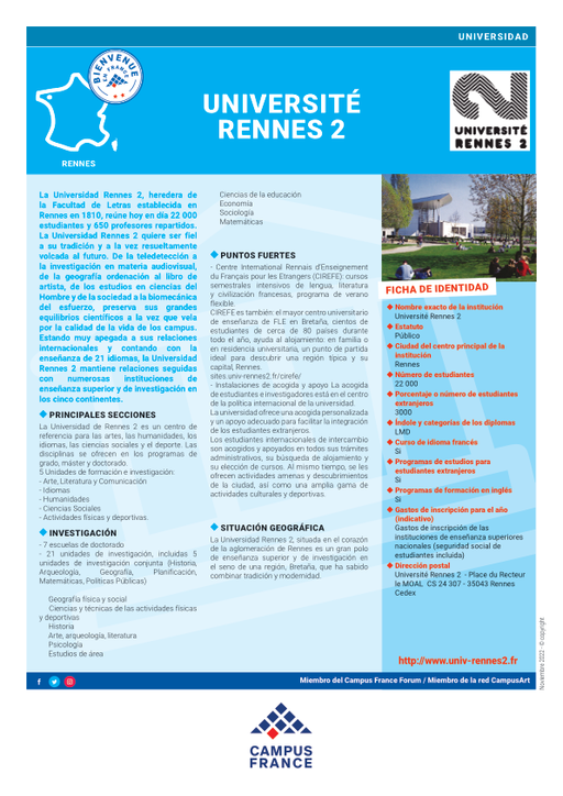 Université Rennes 2 (Haute-Bretagne)