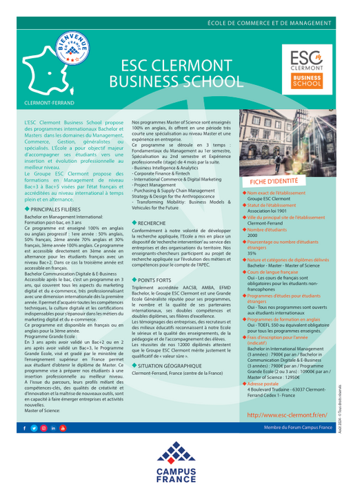 Ecole Supérieure de Commerce de Clermont