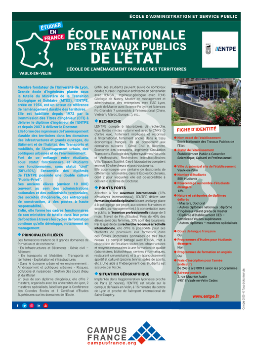 École Nationale des Travaux Publics de l'État