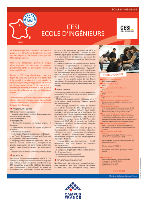 CESI, école d'ingénieurs