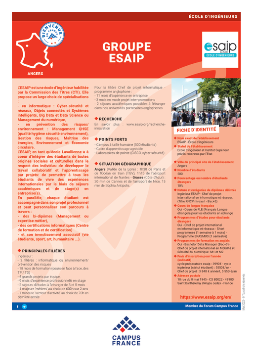 groupe ESAIP