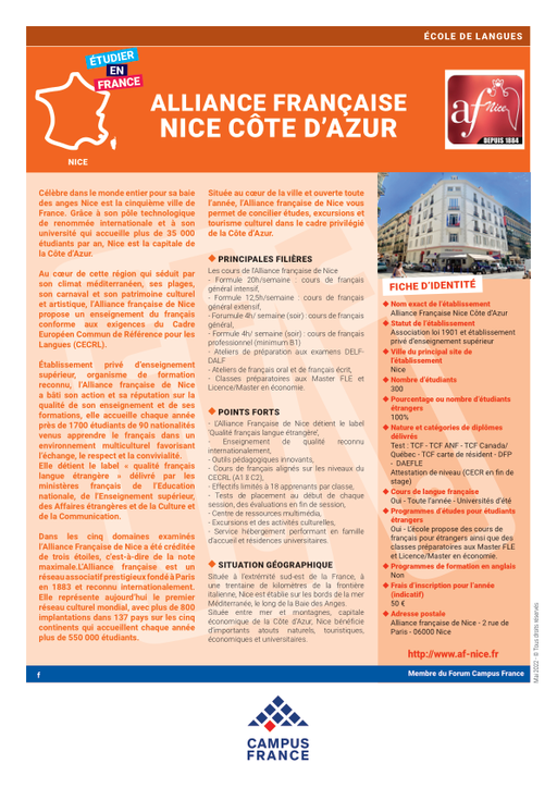 Alliance française Nice