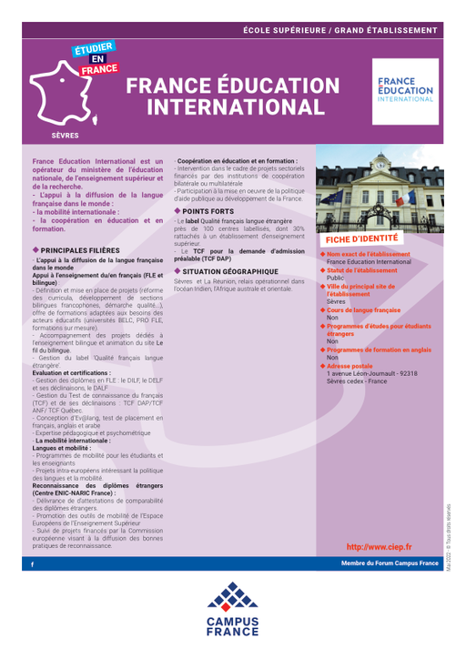 France Éducation International