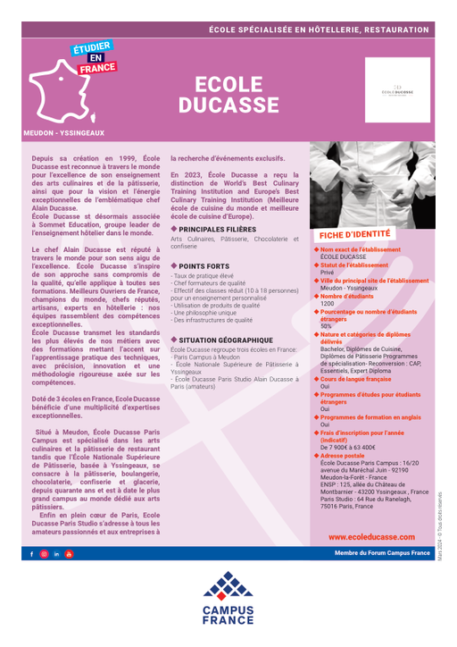 Ecole DUCASSE