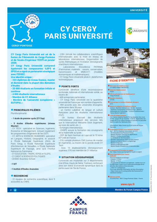 CY Cergy Paris Université