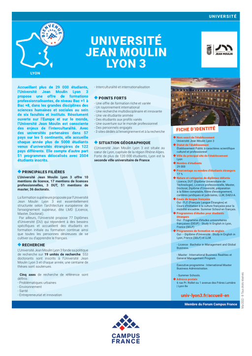 Université Lyon 3 (Jean Moulin)
