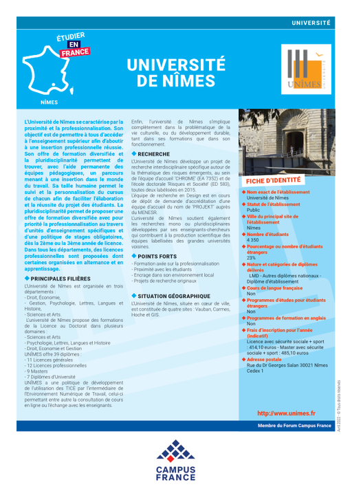 Université de Nîmes