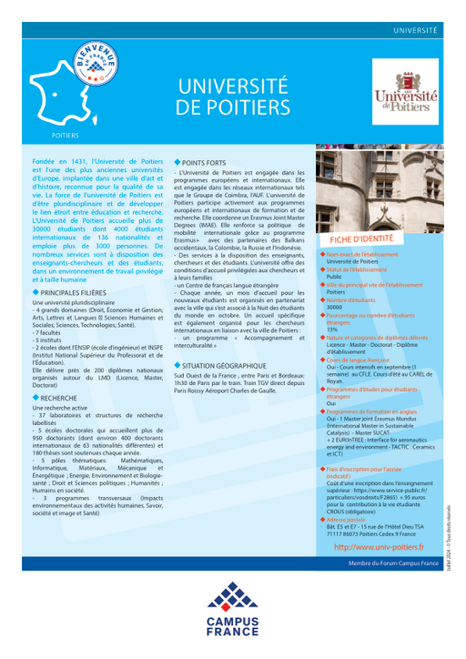 Université Poitiers