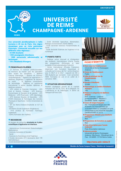 Université de Reims Champagne-Ardenne